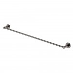 Kaya Single Towel Rail, 900mm, Gun Metal